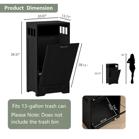 13 Gallons Tilt Out Trash… — Photo 2