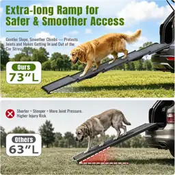 Dog Ramp for Car 73"… — Photo 3