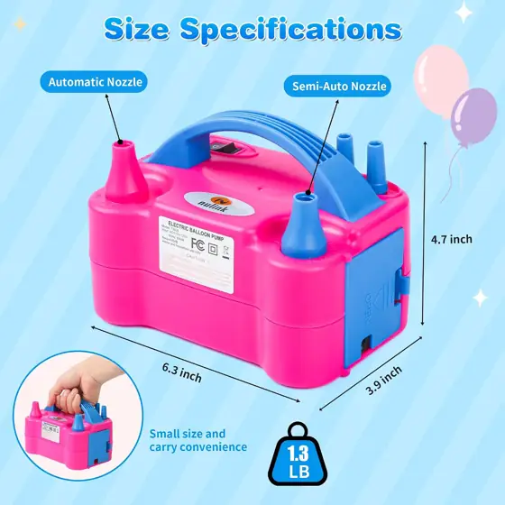 Electric Balloon Pump Balloon Blower… — Photo 2