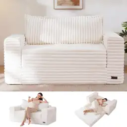 MAXYOYO Convertible Sofa Bed, Pull-Out… — Photo 1