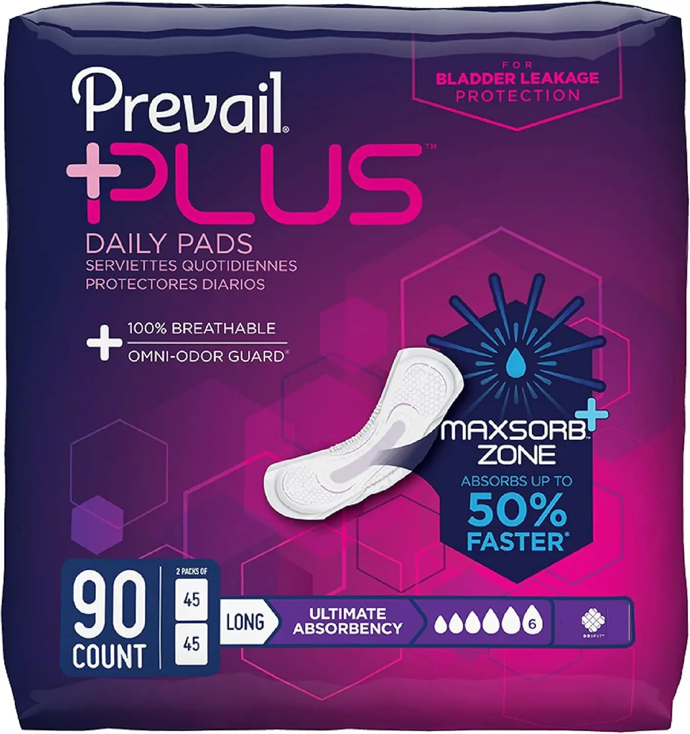 Prevail Plus Long Length Incontinence… — Photo 1