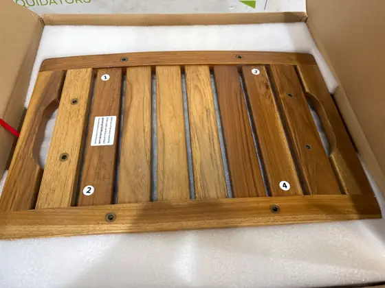 NNN 18" Standard Teak Shower… — Photo 5
