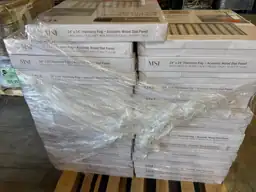 Gray Wood Slat Acoustic Panels… — Photo 5