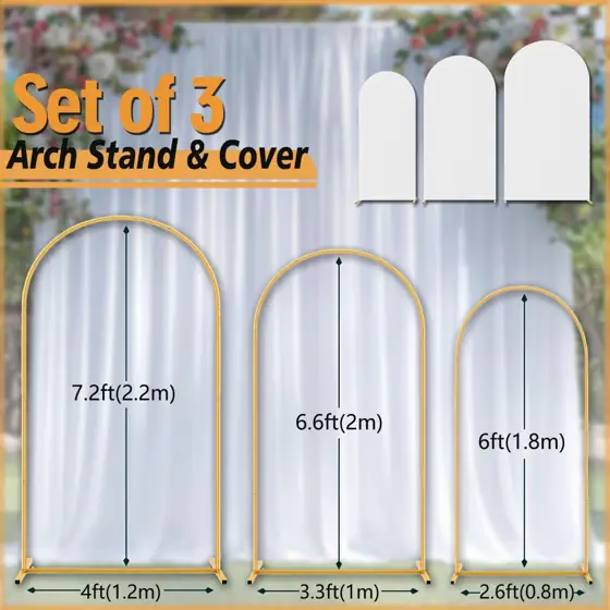 Arch Backdrop Stand & Cover… — Photo 2