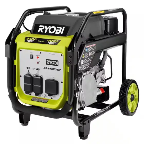 4000-Watt Recoil Start Gasoline Powered… — Photo 1