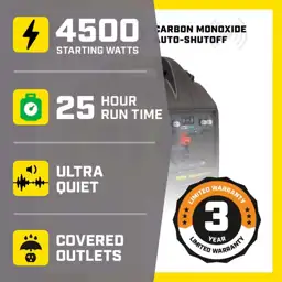 4500/3250-Watt Recoil Start Dual-Fuel Inverter… — Photo 2