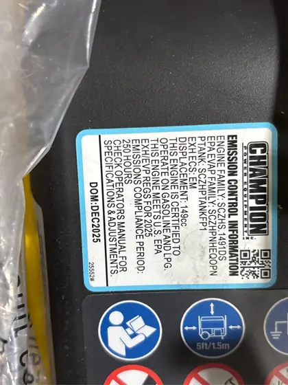 4500/3250-Watt Recoil Start Dual-Fuel Inverter… — Photo 6