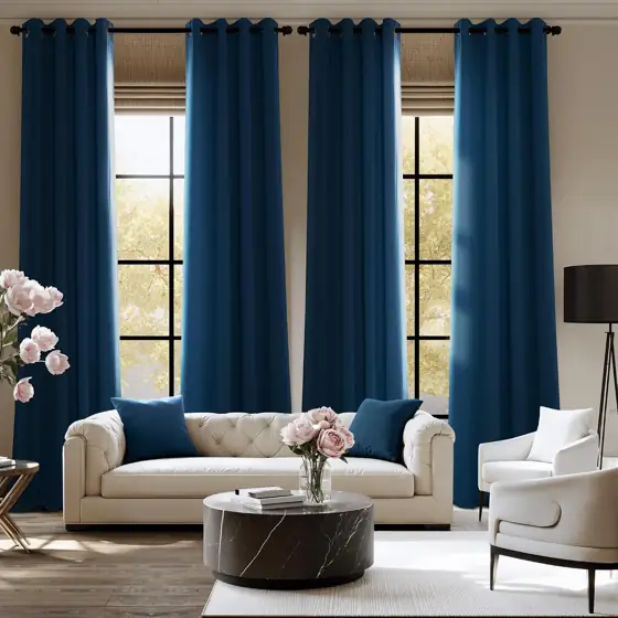 NICETOWN Moroccan Blue Decor Room… — Photo 2