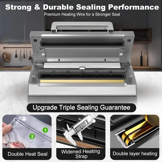 POWOT Precision Vacuum Sealer, Fully… — Photo 4