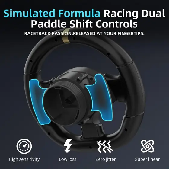 NBCP F10 PC Racing Wheel,1080… — Photo 3