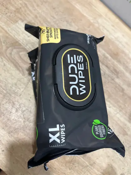 DUDE Flushable Wipes, Extra Large… — Photo 7