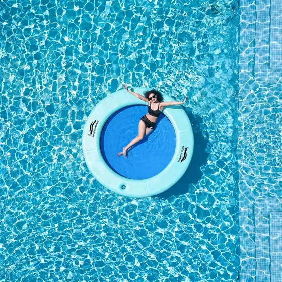 Inflatable Water Hammock with Cup… — Photo 3