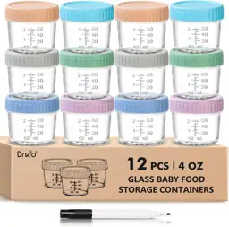 DRKIO 12 pcs Baby Food… — Photo 1
