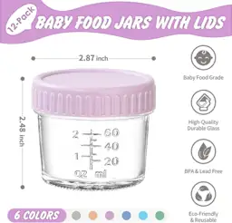 DRKIO 12 pcs Baby Food… — Photo 2