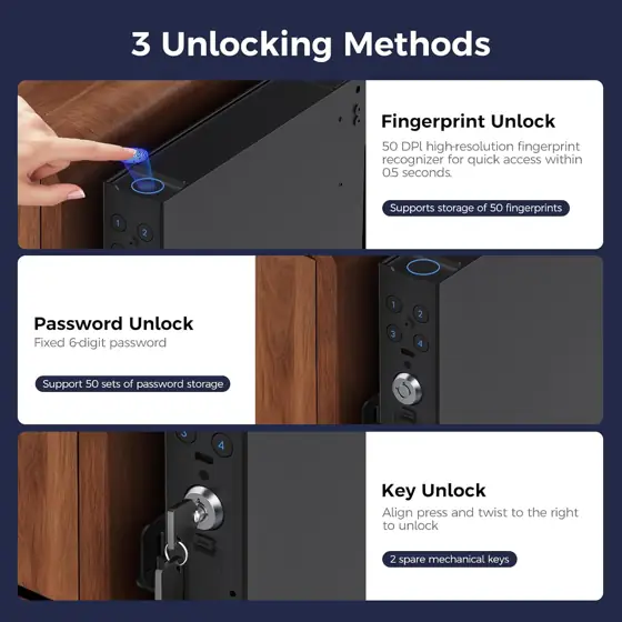 Biometric Handgun Safe - Eject… — Photo 2