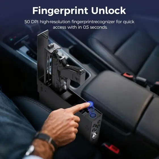 Biometric Handgun Safe - Eject… — Photo 4