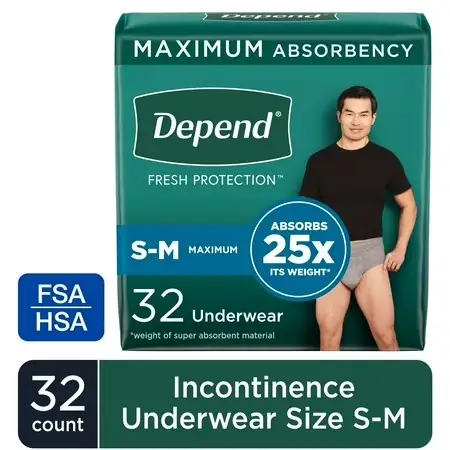 Depend Fresh Protection Incontinence Underwear… — Photo 1