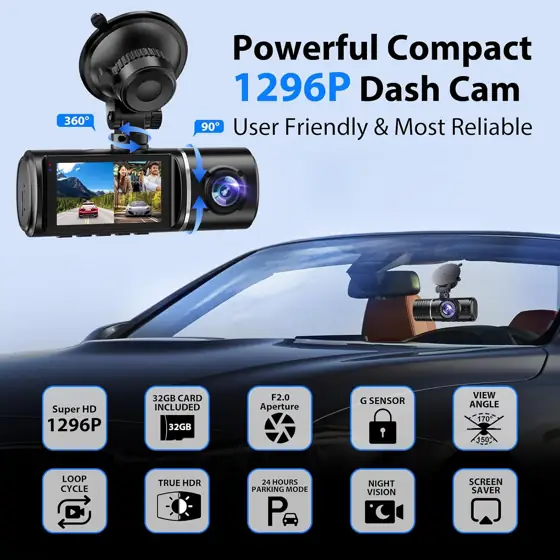Dash Cam Front & Rear… — Photo 2