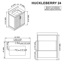 Glacier Bay Huckleberry Vanity 24… — Photo 3