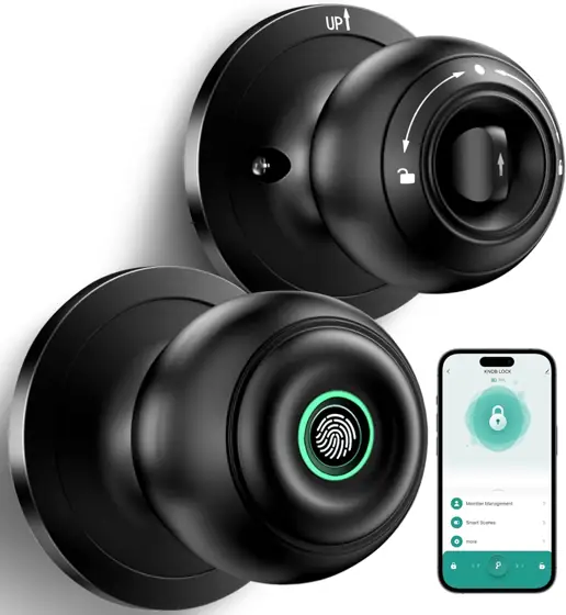 Fingerprint Door Lock, Smart Fingerprint… — Photo 1
