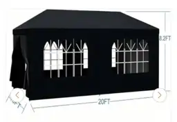 10x20ft Pop Up Canopy Tent… — Photo 3