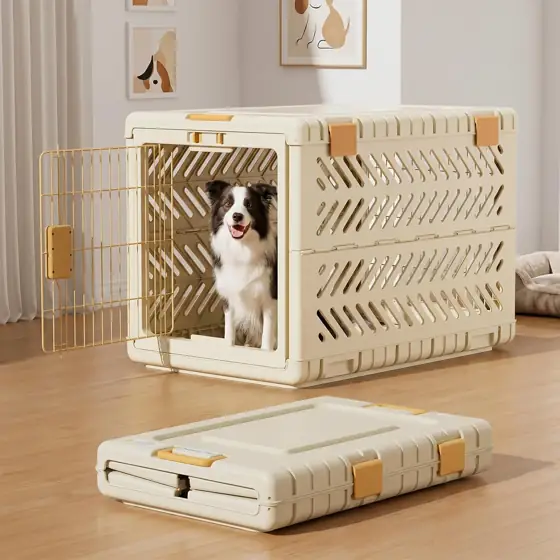 Collapsible Dog Crate for Large/Medium… — Photo 1