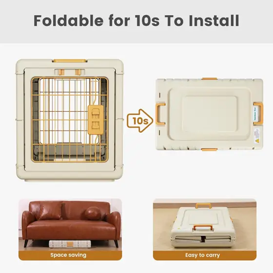 Collapsible Dog Crate for Large/Medium… — Photo 2