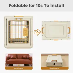 Collapsible Dog Crate for Large/Medium… — Photo 2