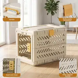 Collapsible Dog Crate for Large/Medium… — Photo 4