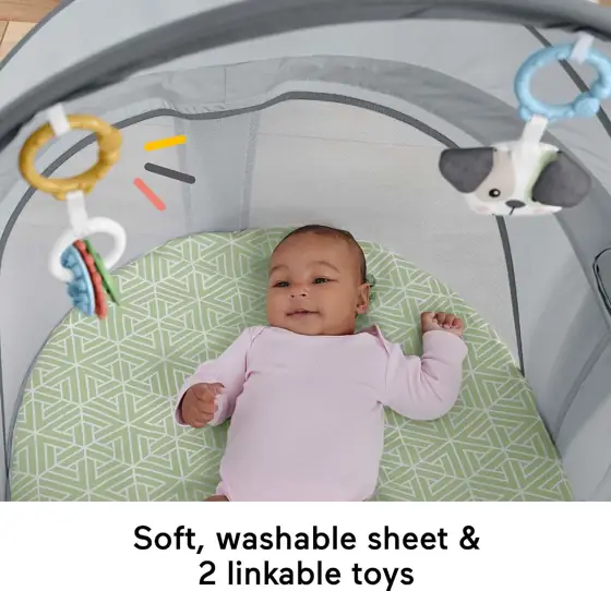 Fisher-Price Portable Bassinet and Play… — Photo 4