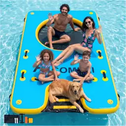 Inflatable Dock with Dog Ramp,… — Photo 1