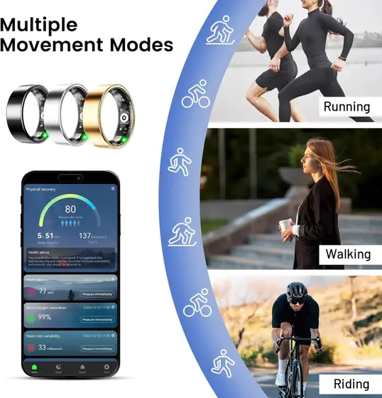 Mirlray Smart Ring for Women… — Photo 3
