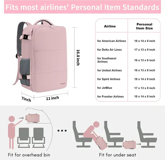 Taygeer Travel Backpack for Women,… — Photo 3