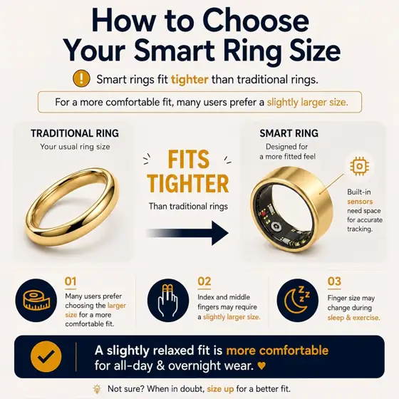 Smart Ring Fitness Tracker, HR,… — Photo 3