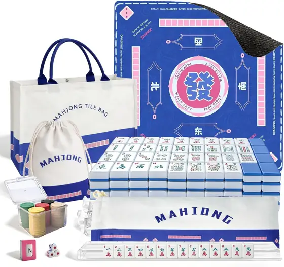 GUJYUYIF166Pcs American Mahjong Tiles Set… — Photo 1
