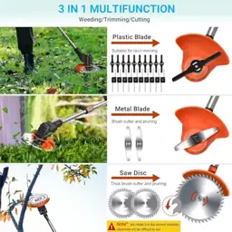 Weed Wacker Cordless 3-in-1 Grass… — Photo 2