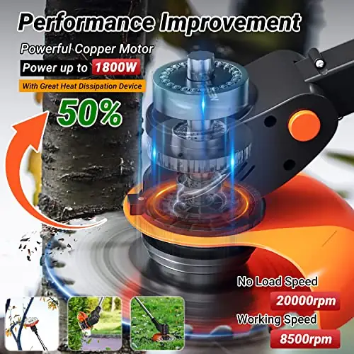 Weed Wacker Cordless 3-in-1 Grass… — Photo 3