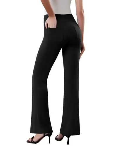 DLOODA Womens Dress Pants Stretchy… — Photo 2