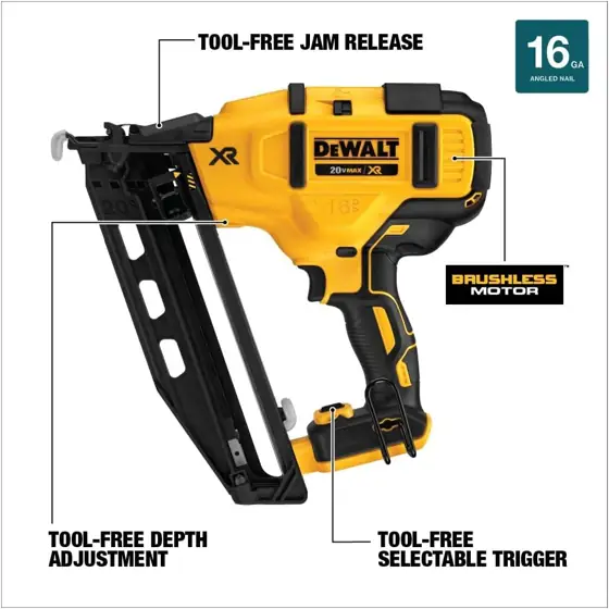 DEWALT 20V MAX* Finish Nailer,… — Photo 2