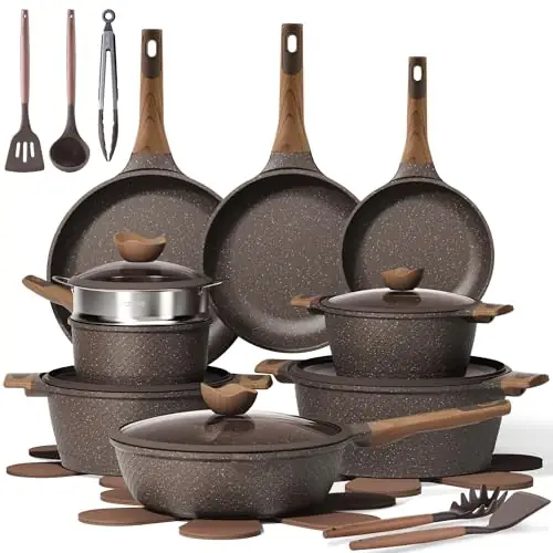CAROTE 26pcs Pots and Pans… — Photo 1