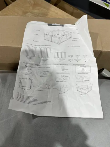 Large Baby Playpen 78"x78",Indoor &… — Photo 5