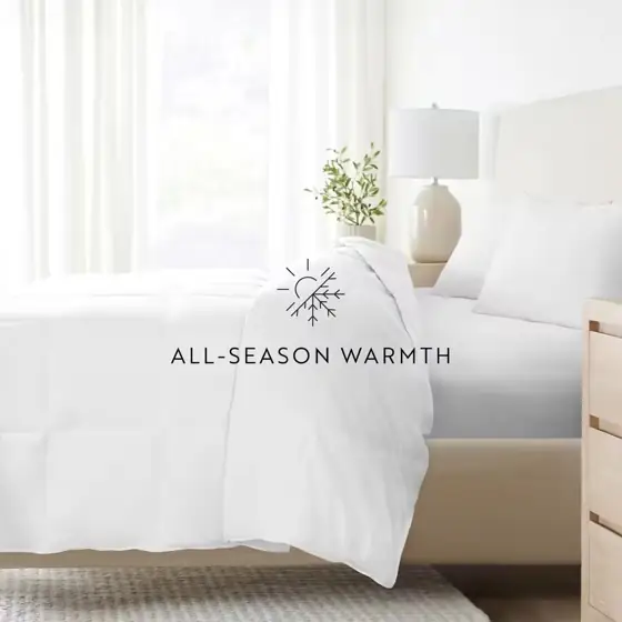 100% Cotton All-Season Down Alternative… — Photo 3