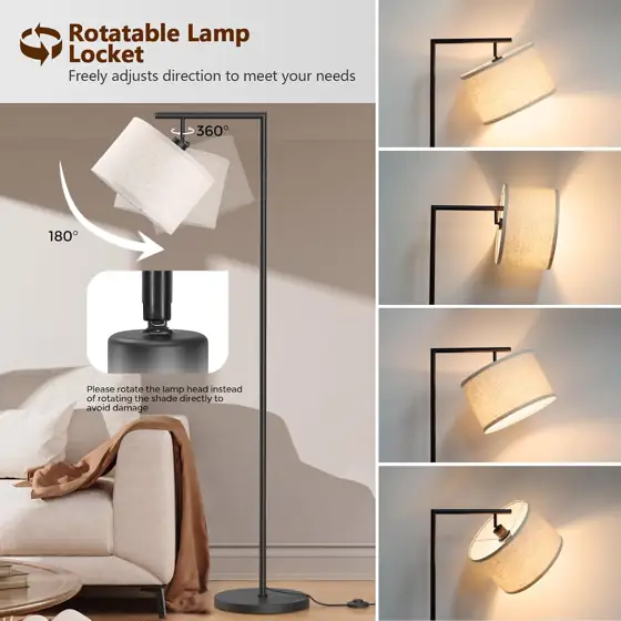 Floor Lamp with Remote Control,… — Photo 3