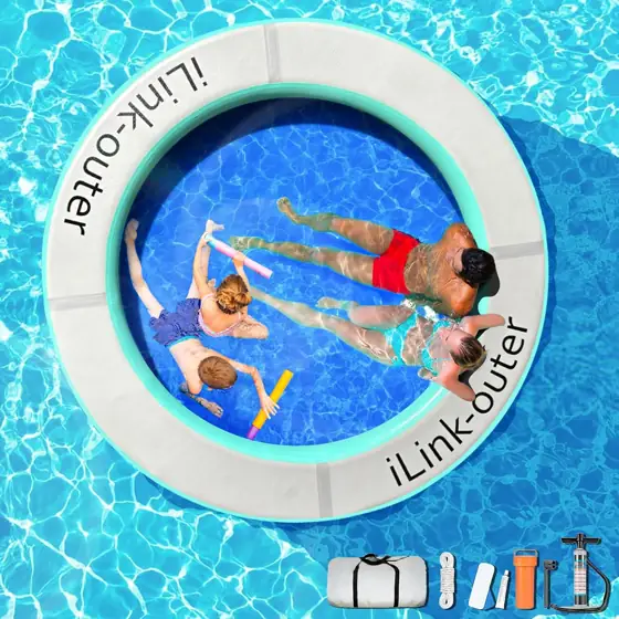 iLink-outer 8FT Inflatable Water Hammock… — Photo 1
