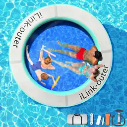 iLink-outer 8FT Inflatable Water Hammock… — Photo 1