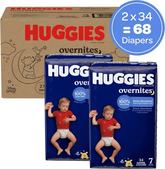 Huggies Overnites Diapers Size 7,… — Photo 2