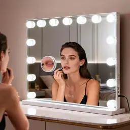 M MIVONDA Lighted Makeup Mirror,… — Photo 2