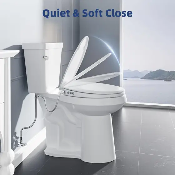 Clirass Bidet Toilet Seat, Round,… — Photo 2