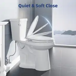 Clirass Bidet Toilet Seat, Round,… — Photo 2