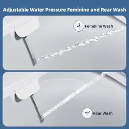 Clirass Bidet Toilet Seat, Round,… — Photo 3